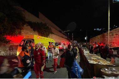 ارتفاع الإصابات باعتداءات الاحتلال بالقدس لـ163