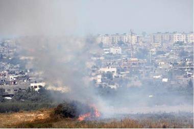 غزة تستأنف الإرباك الليلي وإطلاق البالونات الحارقة ردا على أحداث القدس