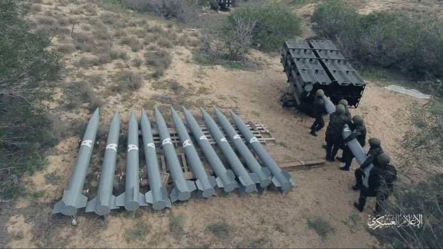 الفصائل الفلسطينية تطلق 130 صاروخا على تل أبيب ردا على تدمير برج سكني في غزة