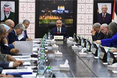 اجتماع طارئ لمجلس الوزراء الفلسطيني اليوم
