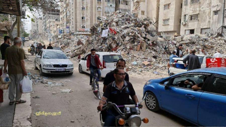 عودة الحياة في شوارع غزة