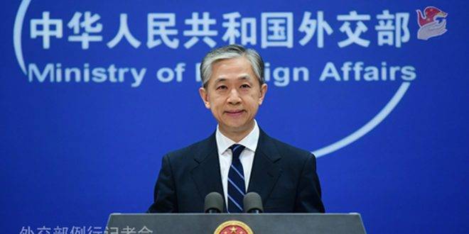 الصين ترفض استخدام وباء كورونا كذريعة للتدخل في شؤونها الداخلية