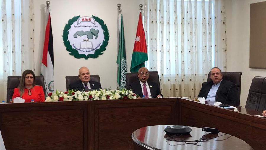 اعلان الفائزين بجوائز اتحاد الجامعات العربية للتميز العلمي في ابحاث جائحة كورونا