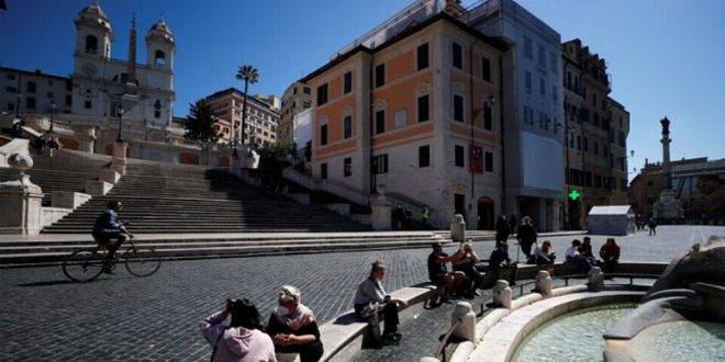 إيطاليا تسجل 63 وفاة و1255 إصابة جديدة بفيروس كورونا