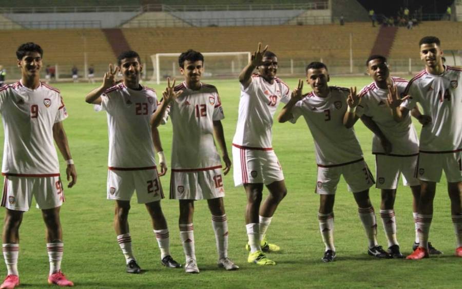 الإمارات تفوز على جيبوتي بثمانية في افتتاحية كأس العرب للشباب