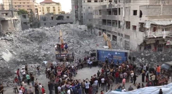 غزة.. الفرح ينبثق من بين الركام ويصل صوته إلى العالم