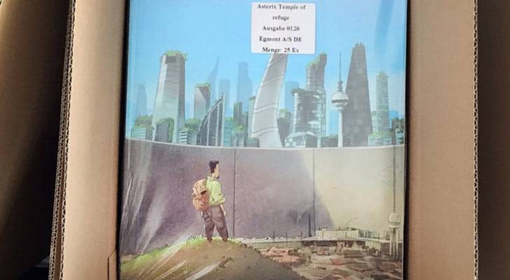 قلعة الحلم.. رواية مصورة جديدة ترصد رحلة لاجئ كردي عراقي إلى أوروبا