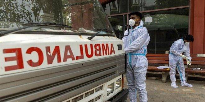 911 وفاة و43393 ألف إصابة جديدة بكورونا في الهند