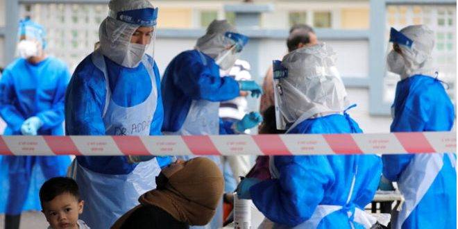 ماليزيا تسجل رقماً قياسياً في إصابات كورونا لليوم الثاني