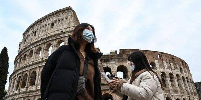 إيطاليا تسجل 1391 إصابة وسبع وفيات جديدة بفيروس كورونا