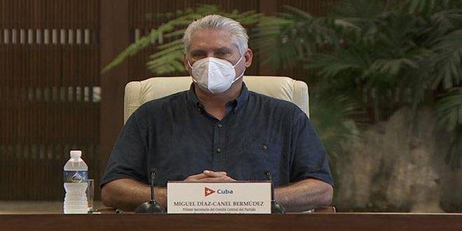 الرئيس الكوبي: من يشجعون على المظاهرات يسعون لخلق الفوضى