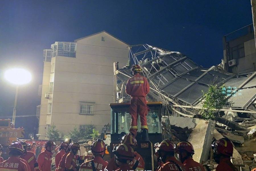 مقتل نزيل وإصابة العشرات إثر انهيار فندق في الصين