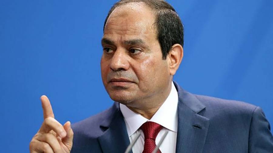 السيسي: المساس بأمن مصر القومي خط أحمر