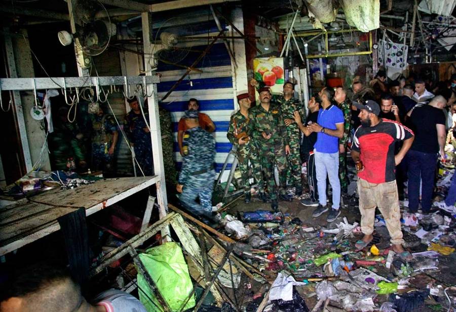 ارتفاع حصيلة ضحايا انفجار سوق الوحيلات في العراق إلى نحو 30  قتيل