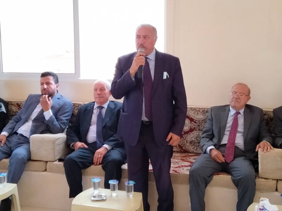 غازي الزبن للعمري : أشرب قهوتك ...الف مبروك  فيديو وصور