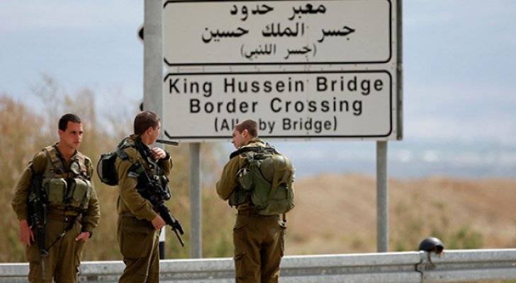 الاحتلال الاسرائيلي يعلن اعتقال 5 أشخاص تسللوا من الأردن إلى فلسطين