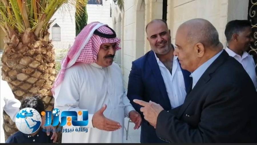 الشيخ عواد ابو جنيب يستقبل شيوخ ووجهاء العشائر الاردنية في مضارب الفايز... فيديو وصور