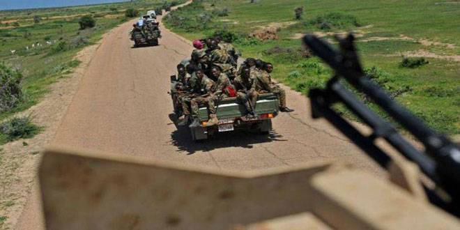 الجيش الصومالي يقتل 15 مسلحاً من (حركة الشباب) وسط البلاد