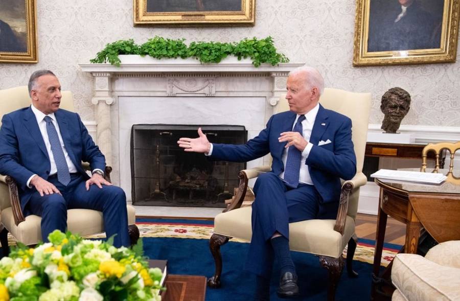 بايدن يعلن انتهاء «المهمة القتالية» للأميركيين في العراق وبدء «مرحلة جديدة» من التعاون العسكري