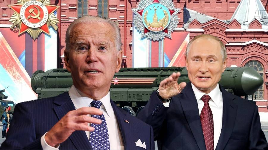 بايدن مهاجمًا بوتين: رجل خطير على رأس اقتصاد يمتلك أسلحة نووية وآبار نفط