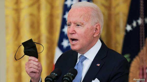 عاجل : بايدن : منح 100 دولار لكل شخص يتلقى اللقاح