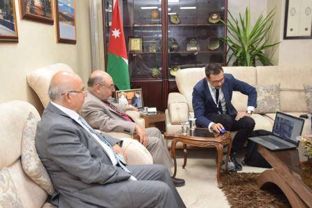 الهاشمية وتركواز ماونتن تبحثان فرص التدريب في إدارة الموارد التراثية