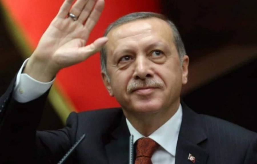 أردوغان ينشر  صورا لأعلام الدول التي ساعدت بلاده في مكافحة الحرائق ويشكرها.