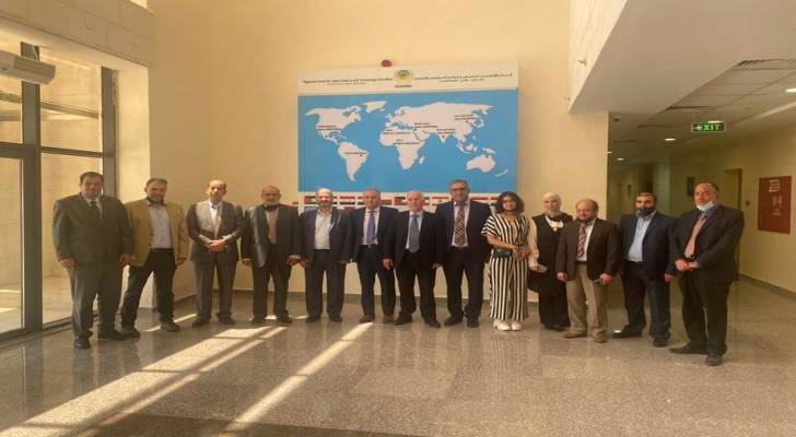 وفد من الجامعة الهاشمية يزرو المركز الاقليمي لتدريس علوم وتكنولوجيا الفضاء لغرب آسيا