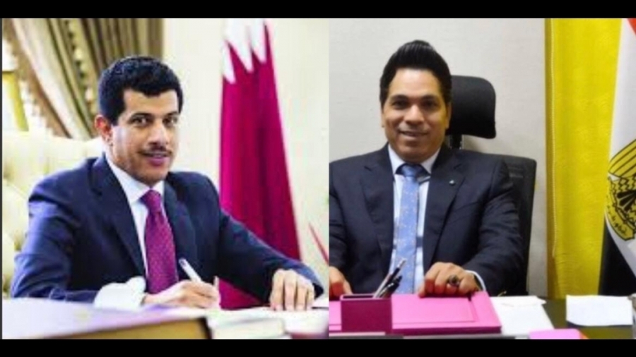 سفير قطر الجديد وصل  مصر ونبيل أبوالياسين  يُعلق.