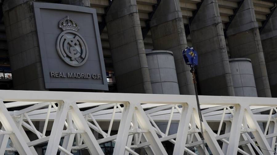 سرقة متجر ريال مدريد في سانتياغو برنابيو