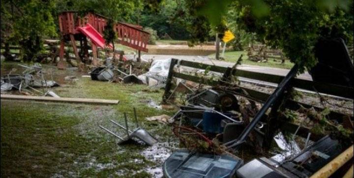 مصرع 10أشخاص جراء الفيضانات بولاية تينيسي الأميركية