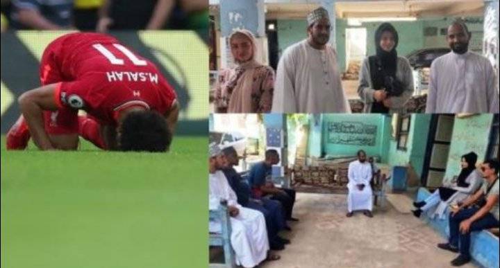 فتاتان من إنجلترا تشهران إسلامهما بفضل صلاح