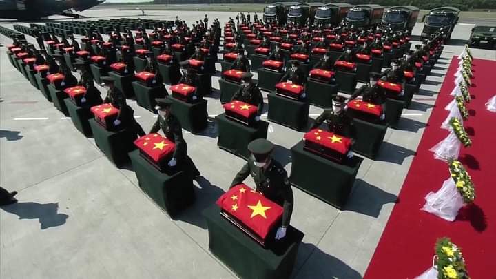 كوريا الجنوبية تسلم الصين 109 من رفات الجنود الصينين