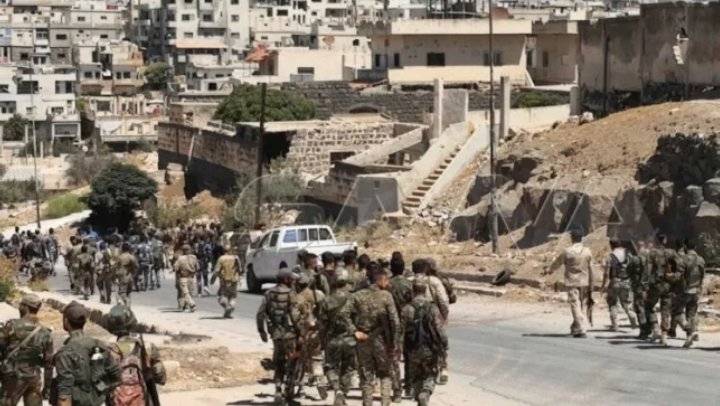 الجيش السوري يدخل إلى درعا البلد