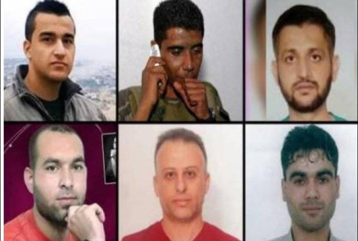 اسرائيل:اعتقال الأسرى الـ6 سيؤدي لمواجهات واسعة