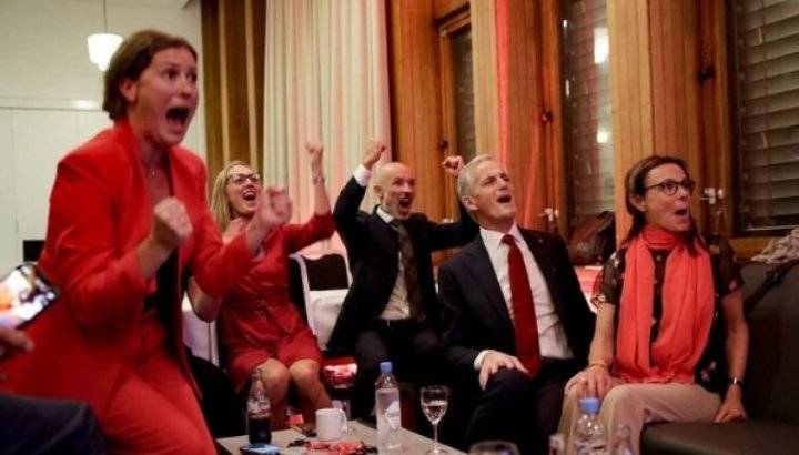 اليسار يفوز بالانتخابات التشريعية النرويجية