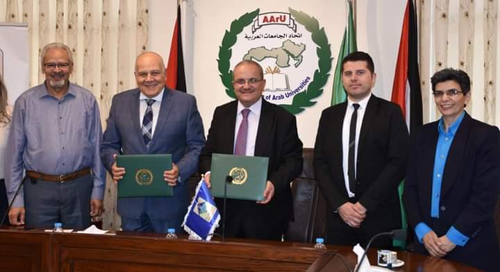 جامعة جدارا واتحاد الجامعات العربية يوقعان مذكرة تفاهم حول مشروع تطوير الدوريات العربية