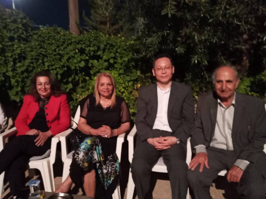 برعاية سيادة الشريفة بدور بنت عبد الإله سهرة ثقافية فنية في صالون د. بستاني