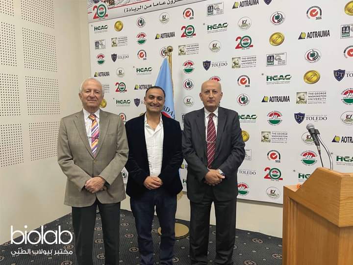 الدكتور عيسى أبو دية  مدير قسم المناعة والبحث العلمي في مختبر بيولاب الطبي