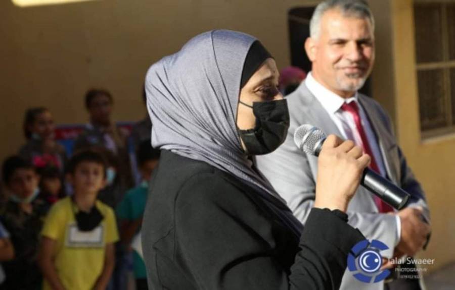 العجارمة مسيرة عمل مشرفة في وزاره التربية والتعليم