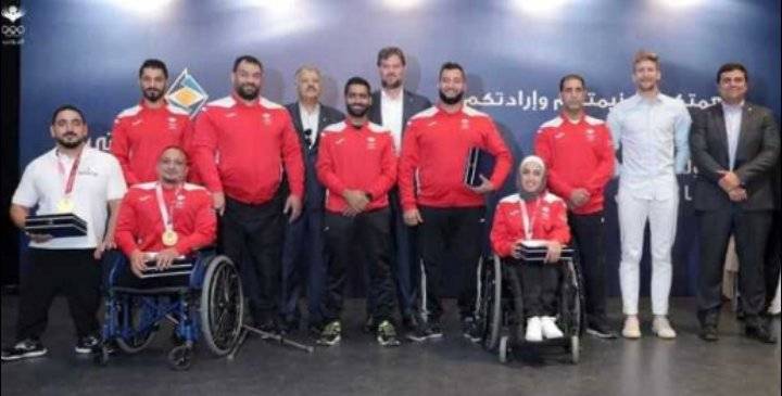 البنك الأردني الكويتي يكرم أبطال بارالمبيك طوكيو