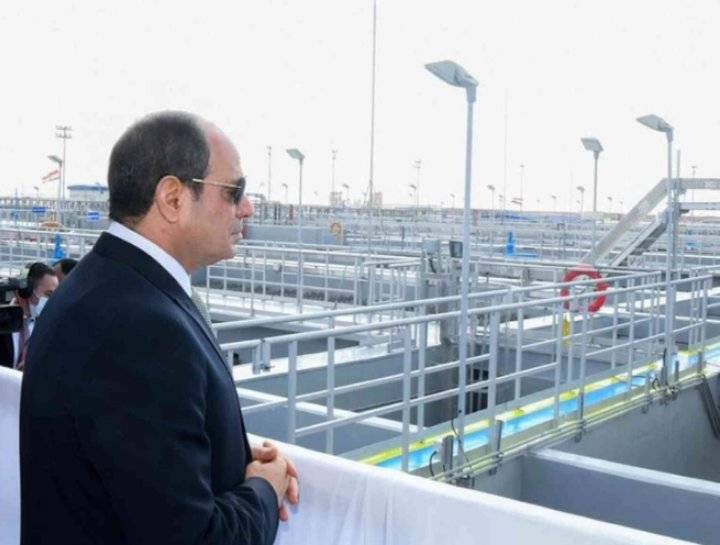 افتتاح أضخم محطة معالجة مياه عالمياً في مصر