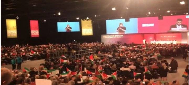 حزب العمال البريطاني يطالب بفرض عقوبات على (إسرائيل)