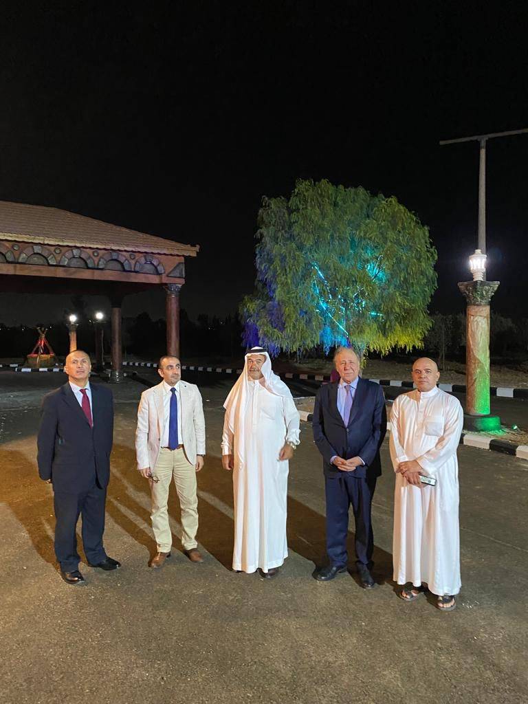 الحديد يستضيف الاعلامي العراقي سلام مسافر من قناة روسيا اليوم...صور
