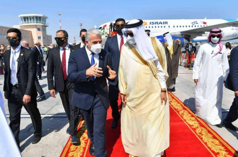وزير الخارجية الإسرائيلي يصل إلى البحرين