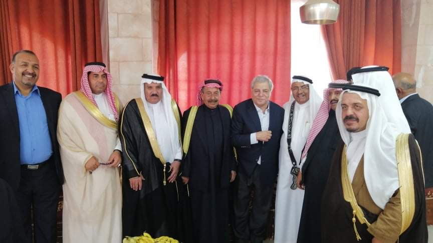 الخصاونه في ضيافة الشيخ علي الزيدان الحنيطي بحضور شيوخ ووجهاء من محافظات المملكة...صور وفيديو