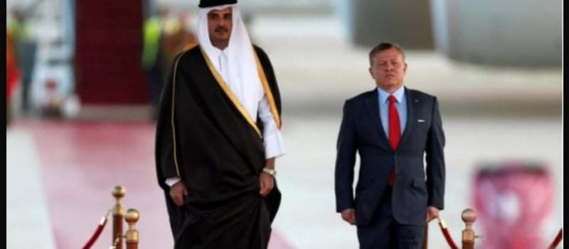 الملك فى الدوحه
