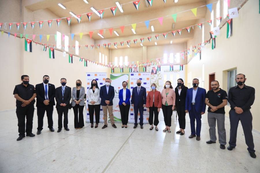 برعاية وزارة الشباب وبدعم من الاتحاد الأوروبي  افتتاح مركز أورنج المجتمعي الرقمي في مركز شباب معان