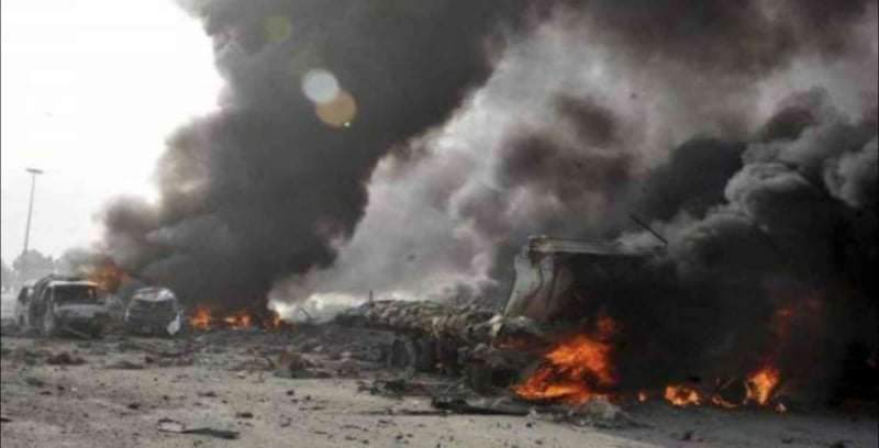 عاجل ....قتلى وجرحى في تفجير حافلة عسكرية وسط العاصمة دمشق