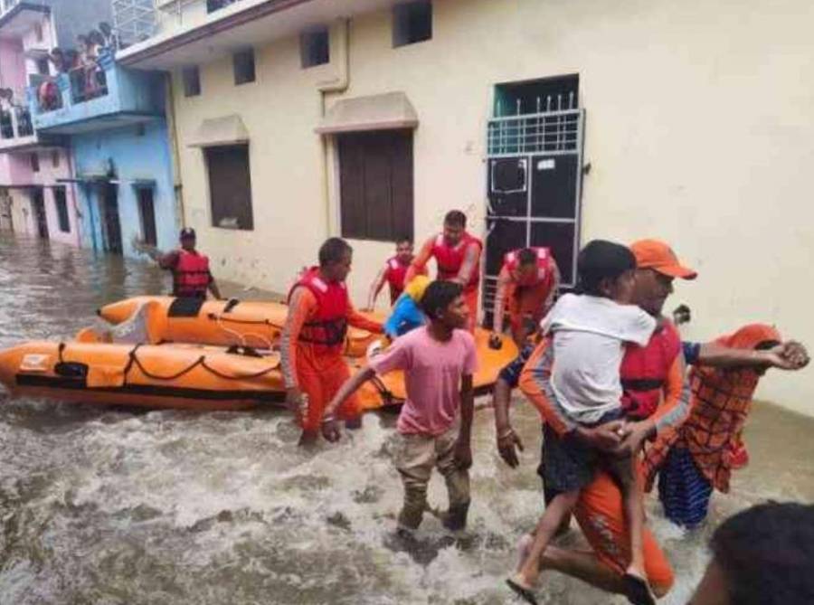 34 قتيلاً جراء فيضانات في شمال الهند